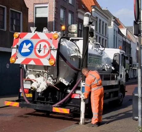 Rioolinspectie in Dordrecht met een camera van rookdetectie