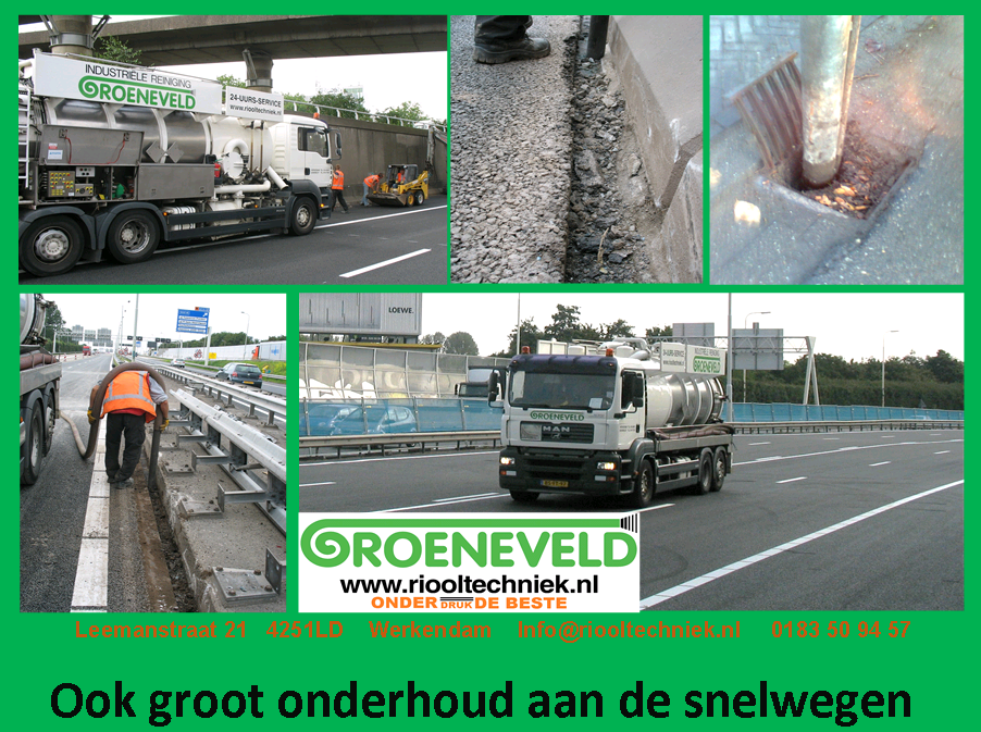 Groot onderhoud aan de Nederlandse snelwegen